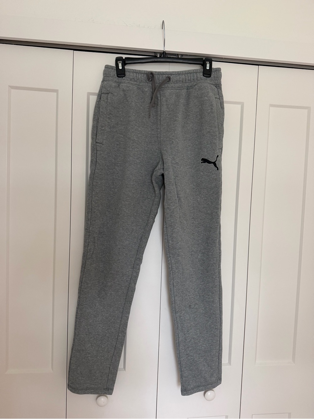 Puma Gray Athletic Jogger Sweatpants